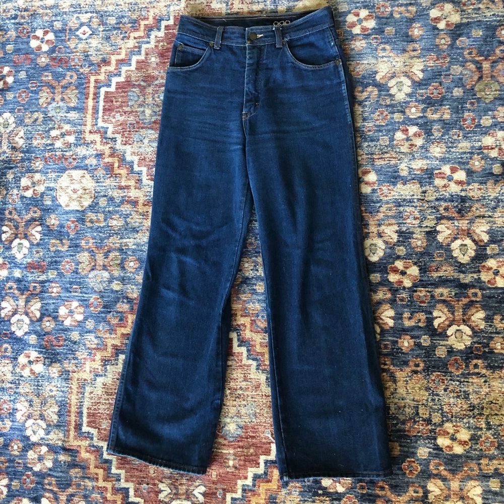 Vintage 70s Gap high rise bell bottoms
